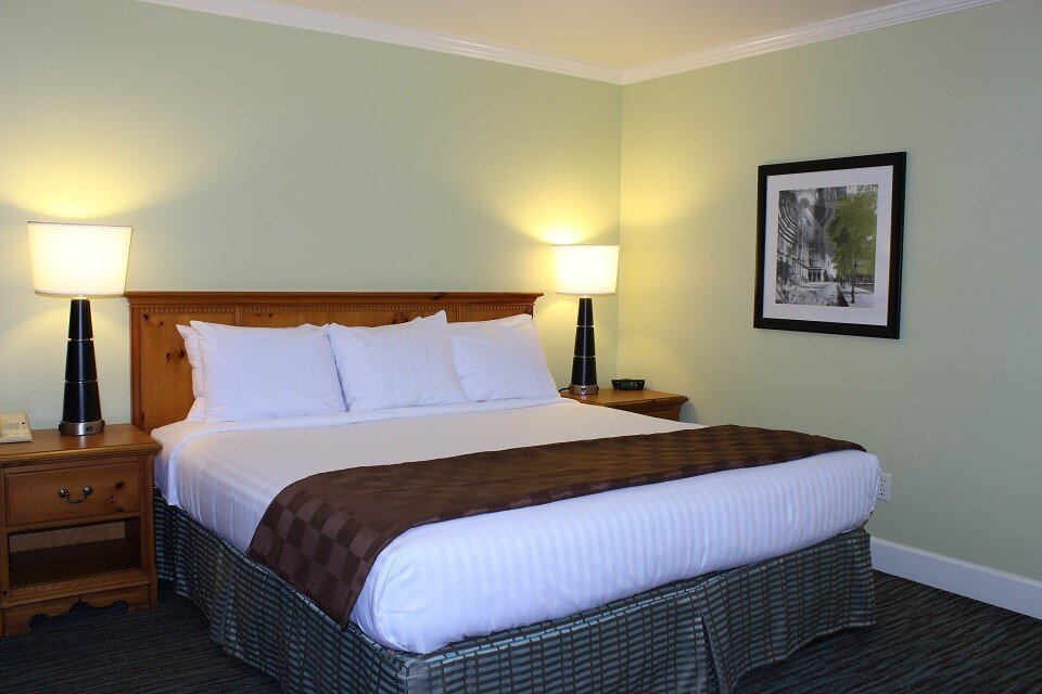 King Bed at our atlanta hotel