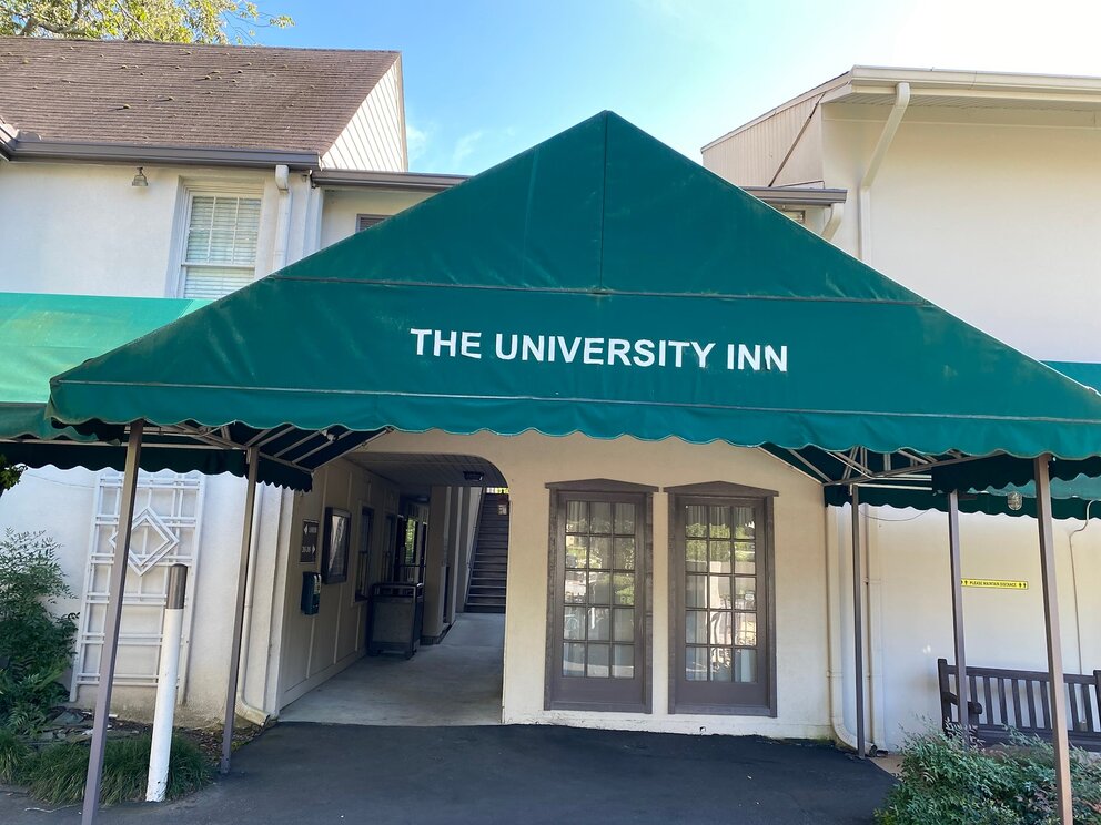 Front Entrance of The University Inn at Emory